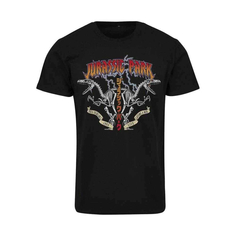 Merchcode Jurassic Park - Rock T-shirt Homme - Noir